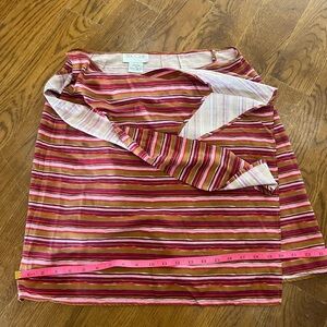 Vintage Silk Club wrap skirt